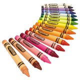 Large Crayons, 16 Colors-box