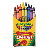 Classic Color Crayons, Peggable Retail Pack, Peggable Retail Pack, 8 Colors