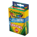 Classic Color Crayons, Peggable Retail Pack, 24 Colors