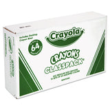 Classpack Regular Crayons, Assorted, 13 Caddies, 832-box