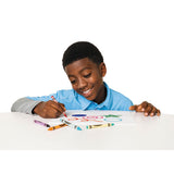 Classpack Regular Crayons, Assorted, 13 Caddies, 832-box