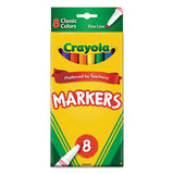 Non-washable Marker, Broad Bullet Tip, Assorted Colors, Dozen
