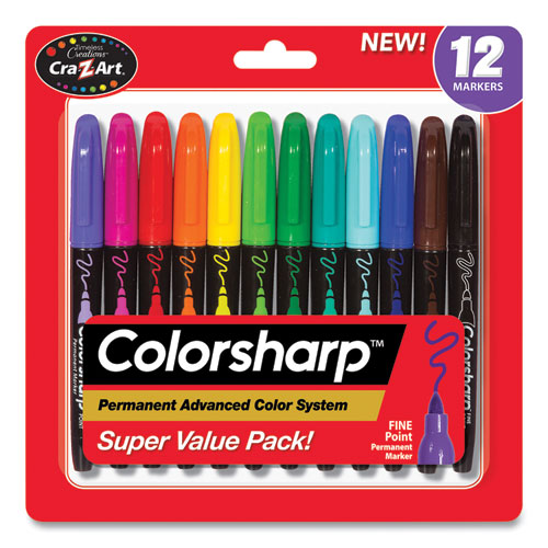 Marker,colorshp,12ct,ast