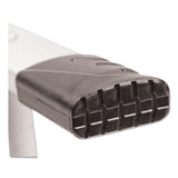 Aluminum Step Stool Ladder, 2-step, 225 Lb Capacity, 18.5w X 23.5 Spread X 38.5h, Silver