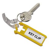 Key Rack, 24-tag Capacity, 8 3-8" X 1 3-8" X 14 1-8", Gray Plastic