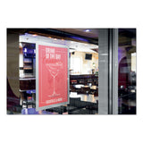 Duraframe Sign Holder, 8 1-2" X 11", Silver Frame, 2-pack