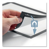 Duraframe Sign Holder, 8 1-2" X 11", Silver Frame, 2-pack