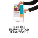 Sherpa Desk Reference System, 10 Panels, 10 X 5 7-8 X 13 1-2, Gray Borders