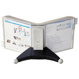 Sherpa Desk Reference System, 10 Panels, 10 X 5 7-8 X 13 1-2, Gray Borders