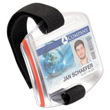 Card Holder Outdoor Secure, Vertical, 3.42" X 2.12", Clear, 10-box