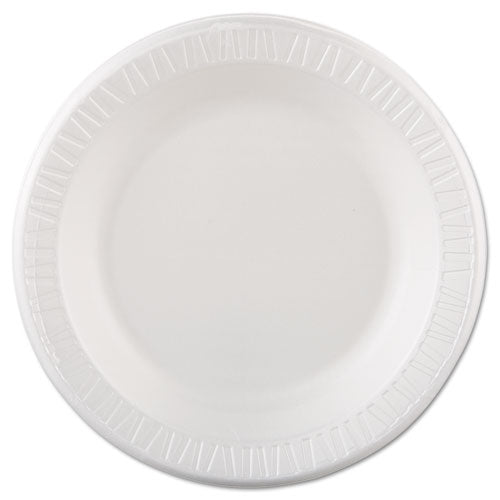Quiet Classic Laminated Foam Dinnerware, Plate, 10 1-4
