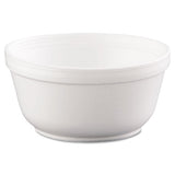 Insulated Foam Bowls, 12oz, White, 50-pack, 20 Packs-carton