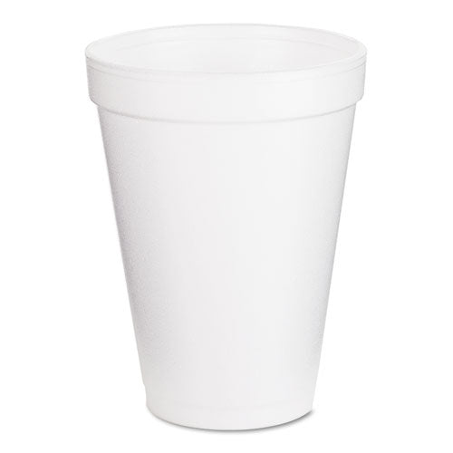Foam Drink Cups, 12oz, 25-pack