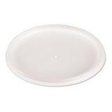 Plastic Lids For Foam Cups, Bowls And Containers, Vented, Fits 6-14 Oz, White, 1,000-carton