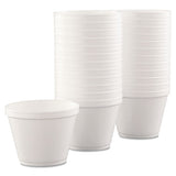Food Containers, Foam,12oz, White, 25-bag, 20 Bags-carton
