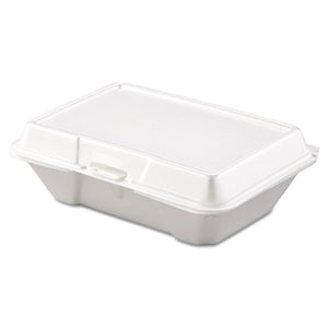 Carryout Food Container, Foam, 1-comp, 9 3-10 X 6 2-5 X 2 9-10, 200-carton