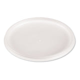 Plastic Lids For Foam Cups, Bowls And Containers, Flat, Vented, Fits 6-32 Oz, Translucent, 1,000-carton