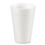 Foam Drink Cups, 32oz, White, 25-bag, 20 Bags-carton
