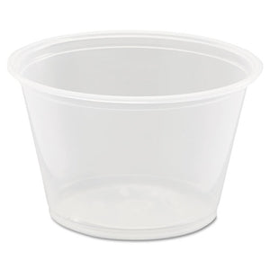 Conex Complements Polypropylene Portion-medicine Cups, 4 Oz, Clear, 125-bag, 20 Bags-carton