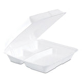 Carryout Food Container, Foam, 1-comp, 5 1-2 X 5 3-8 X 2 7-8, White, 500-carton