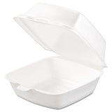 Carryout Food Container, Foam, 1-comp, 5 1-2 X 5 3-8 X 2 7-8, White, 500-carton