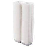 Carryout Food Containers, Foam, 1-comp, 5 7-8 X 6 X 3, White, 500-carton