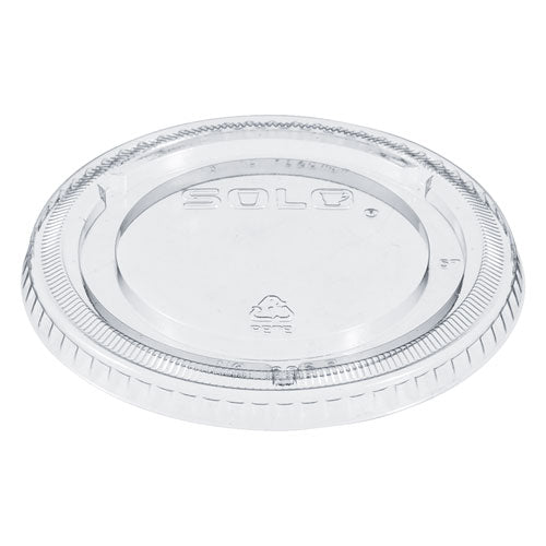 Pete Plastic Flat Cold Cup Lids, Fits 12 Oz To 16 Oz Cups, Clear, 1,000-carton