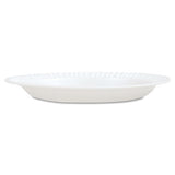 Concorde Foam Plate, 6" Dia, White, 1000-carton