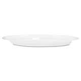Famous Service Plastic Dinnerware, Plate, 6" Dia, We, 125-pack, 8 Packs-carton