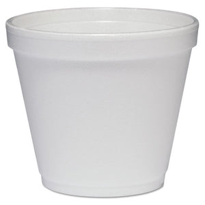 Food Containers, Foam, 8oz, White, 1000-carton