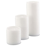 Sip Thru Lids, Fits 6-10oz Cups, White, 1000-carton