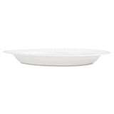 Concorde Foam Plate, 9" Dia, White, 125-pack, 4 Packs-carton
