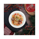 Concorde Non-laminated Foam Plate, 9" Dia, 125-pack, 4 Packs-carton