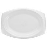 Quiet Classic Laminated Foam Dinnerware, Plate, 9" Dia, Wh, 125-pk, 4 Packs-ct