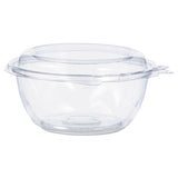 Safeseal Tamper-resistant, Tamper-evident Deli Containers With Flat Lid, 35 Oz, 7.9 X 8.8 X 1.8, Clear, 200-carton