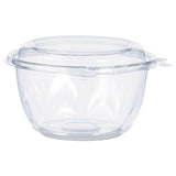 Tamper-resistant, Tamper-evident Bowls With Dome Lid, 16 Oz, 5.5" Diameter X 3.1"h, Clear, 240-carton