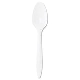 Style Setter Mediumweight Plastic Forks, White, 1000-carton