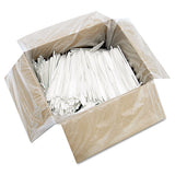 Style Setter Mediumweight Plastic Knives, White, 1000-carton