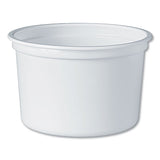 Microgourmet Food Container, 16 Oz, Plastic, Translucent, 500-carton