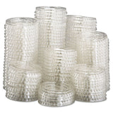Portion-soufflé Cup Lids, Fits 0.5-1 Oz Cups, Pet, Clear, 2,500-carton