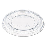 Portion-soufflé Cup Lids, Fits 3.25-9 Oz Cups, Clear, 125-sleeve, 20 Sleeves-carton