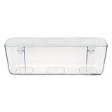 Stackable Caddy Organizer Containers, Large, Clear