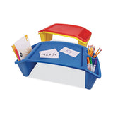 Antimicrobial Lap Desk, 23.35w X 12d X 8.53h, Blue