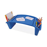 Antimicrobial Lap Desk, 23.35w X 12d X 8.53h, Blue