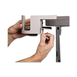 Standing Desk Cup Holder Organizer, Two Sections, 3.94 X 7.04 X 3.54, Gray