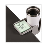 Standing Desk Cup Holder Organizer, Two Sections, 3.94 X 7.04 X 3.54, Gray