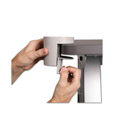 Standing Desk Small Desk Organizer, Two Sections, 3.85 X 3.85 X 3.54, Gray