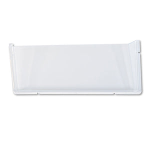 Unbreakable Docupocket Wall File, Legal, 17 1-2 X 3 X 6 1-2, Clear