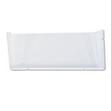 Unbreakable Docupocket Wall File, Legal, 17 1-2 X 3 X 6 1-2, Clear