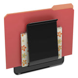 Stand Tall Wall File, Letter-legal-oversized, 9 1-4 X 10 5-8 X 1 3-4, Black